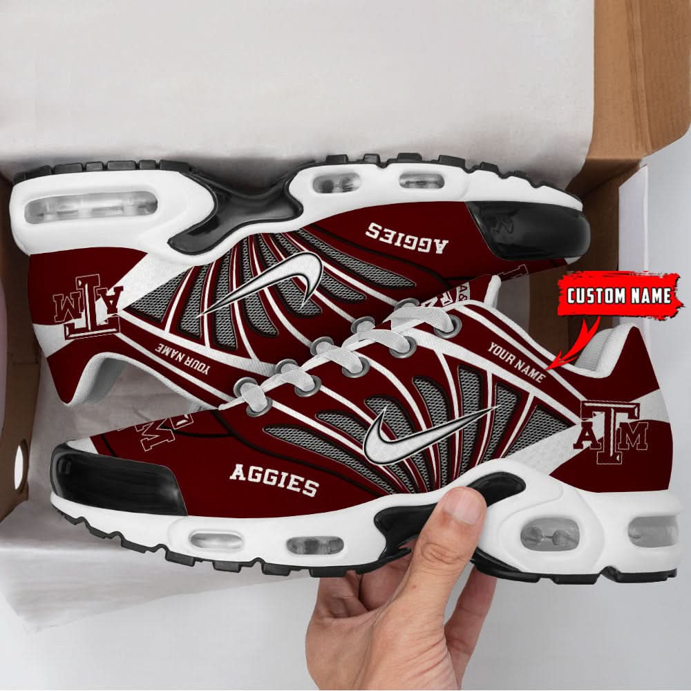 Texas A&M Aggies NCAA Air Max Plus Shoes - Limited