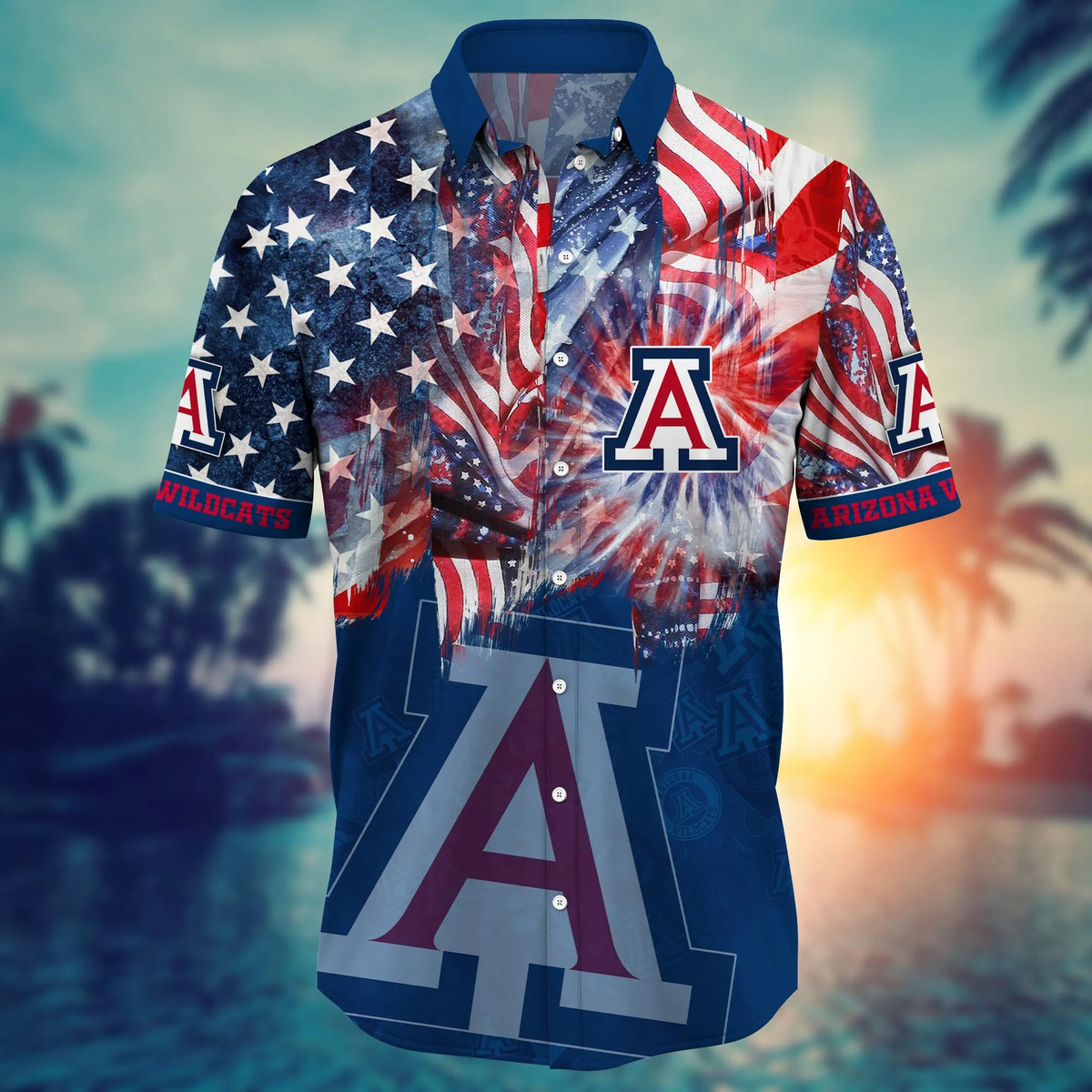 Arizona Wildcats - Hawaii Shirt For Fans, Summer Football Shirts VT-HW001