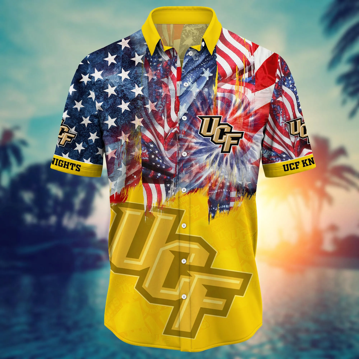 UCF Knights - Hawaii Shirt For Fans, Summer Football Shirts VT-HW001