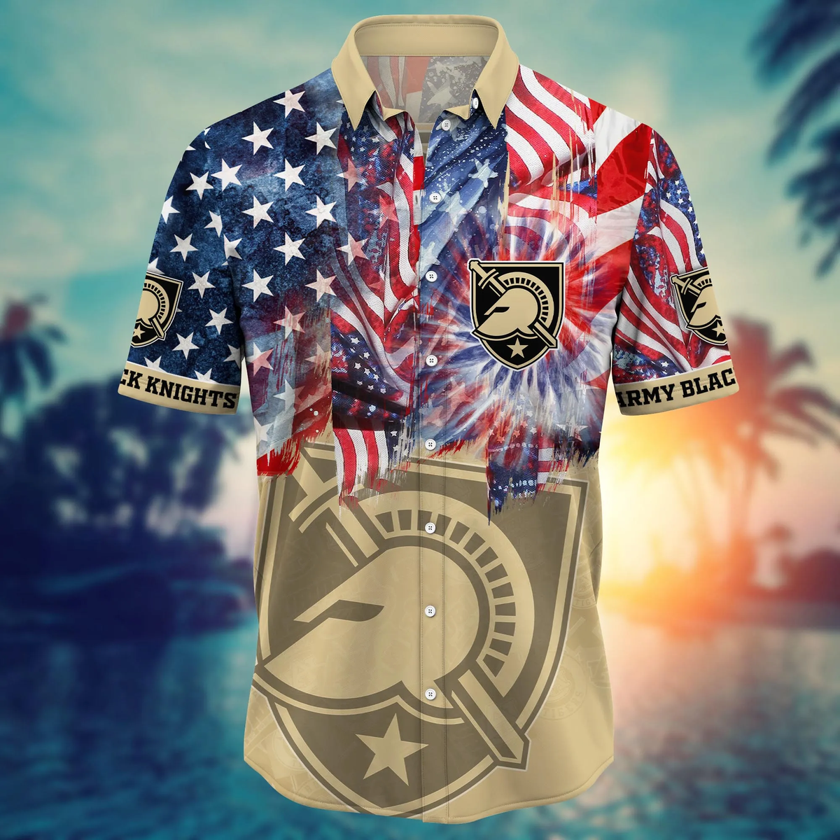 Army Black Knights - Hawaii Shirt For Fans, Summer Football Shirts VT-HW001