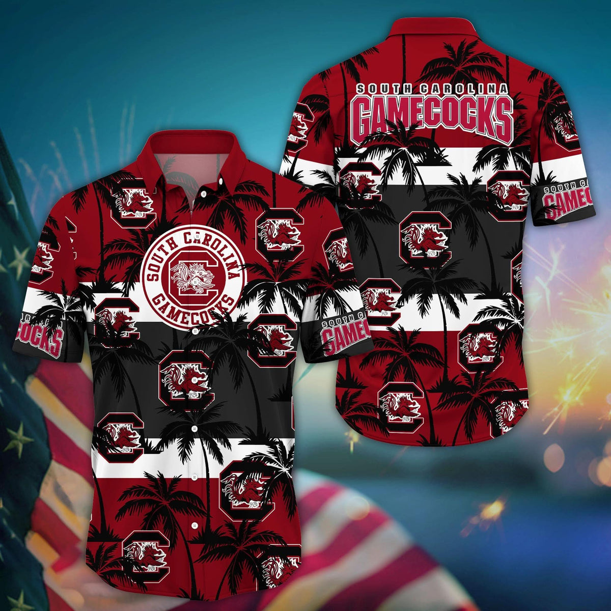 South Carolina Gamecocks - Aloha Shirt Trending Summer - Gift For Fan