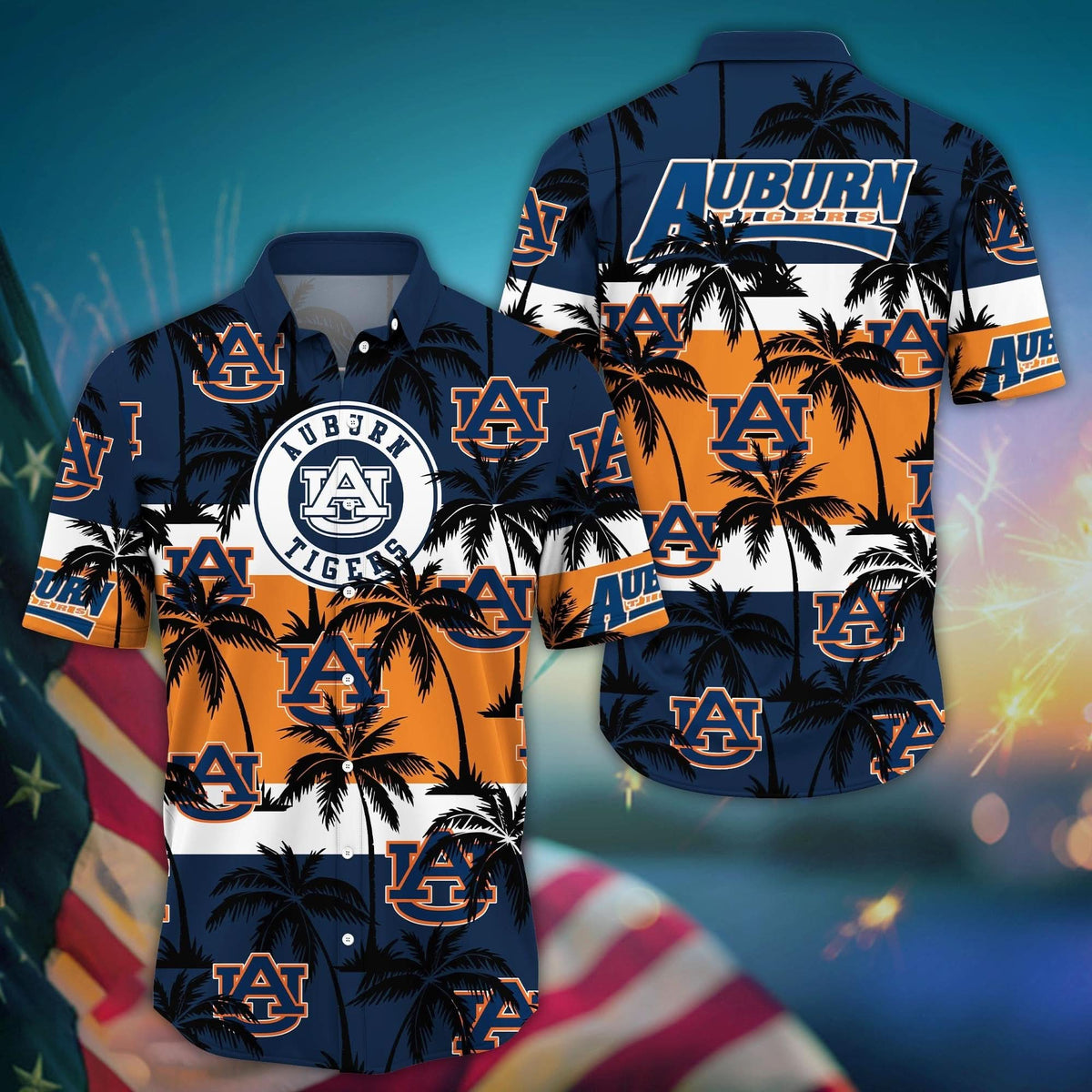 Auburn Tigers - Aloha Shirt Trending Summer - Gift For Fan