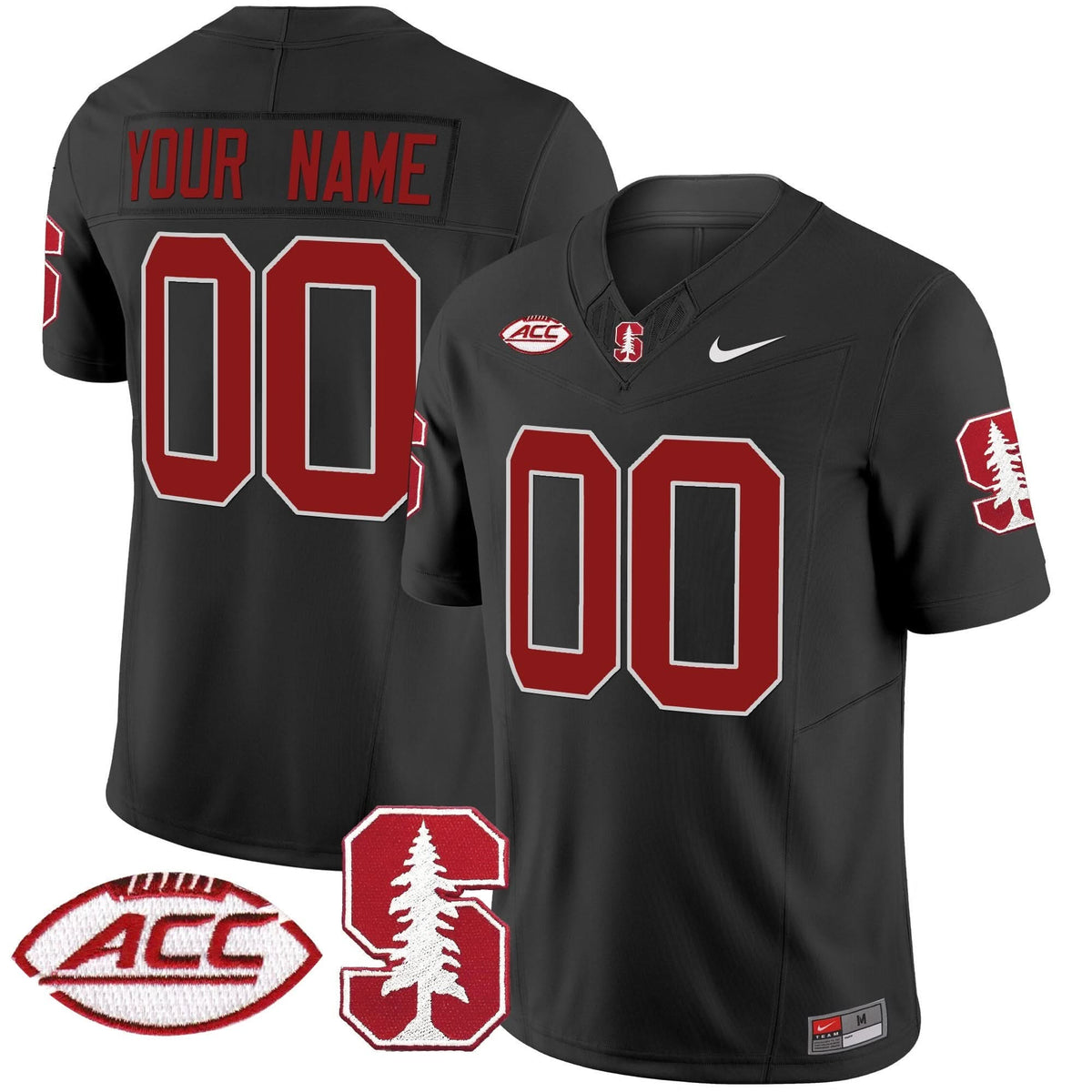 Stanford Cardinal 2024 ACC Patch Vapor Limited Custom Jersey