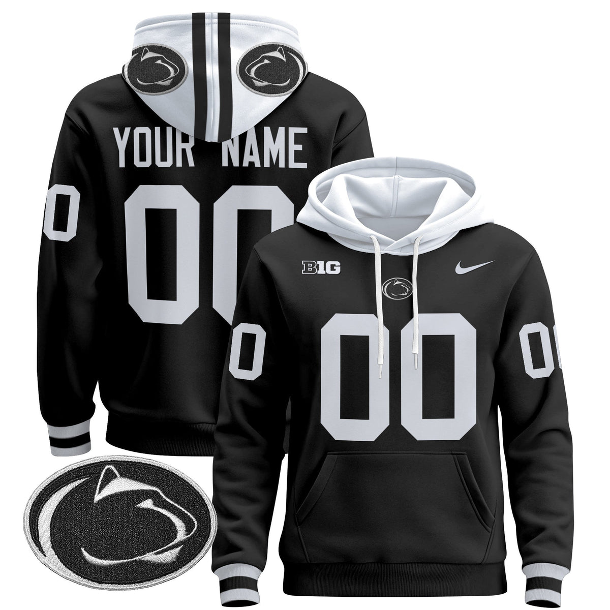 Penn State Nittany Lions 2024 Custom Pullover Hoodie