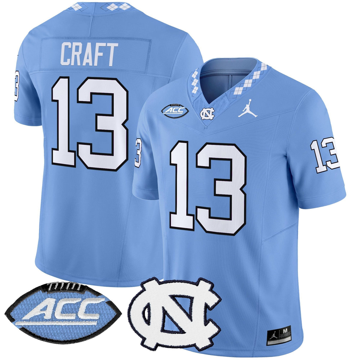 Men's North Carolina Tar Heels 2025 Vapor Limited Jersey - All Stitched
