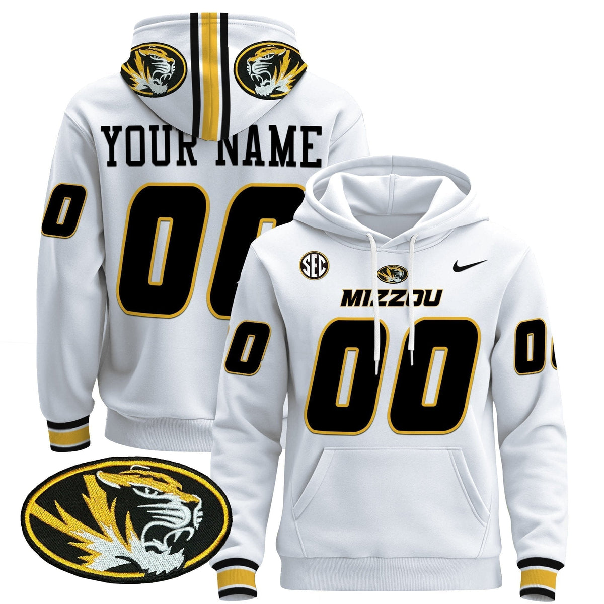 Missouri Tigers 2024 Custom Pullover Hoodie