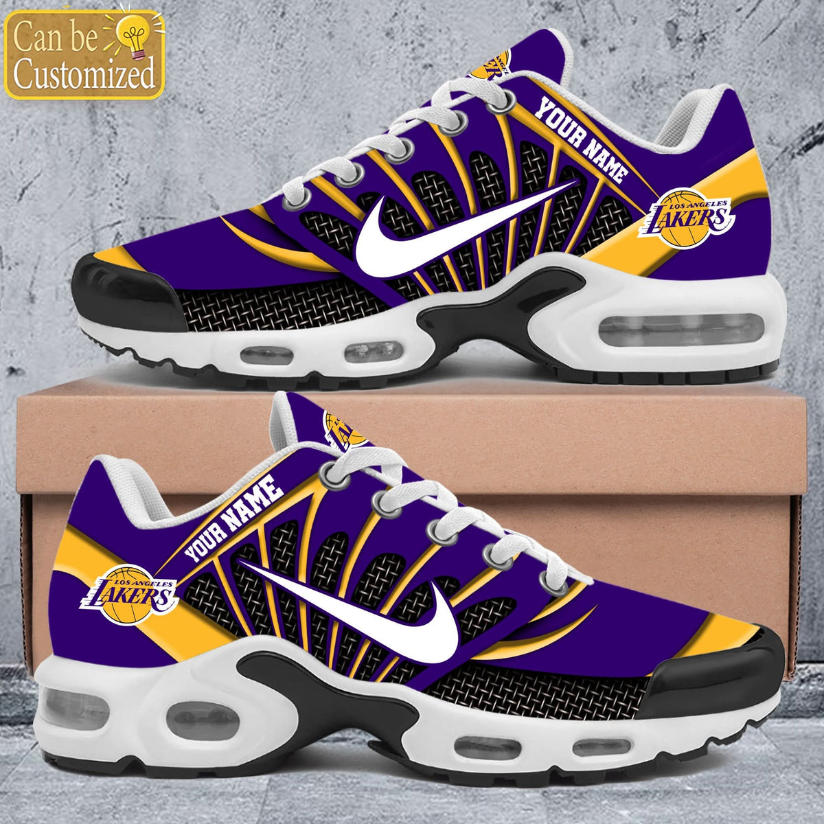 Los Angeles Lakers Premium A951 Shoes Personalized
