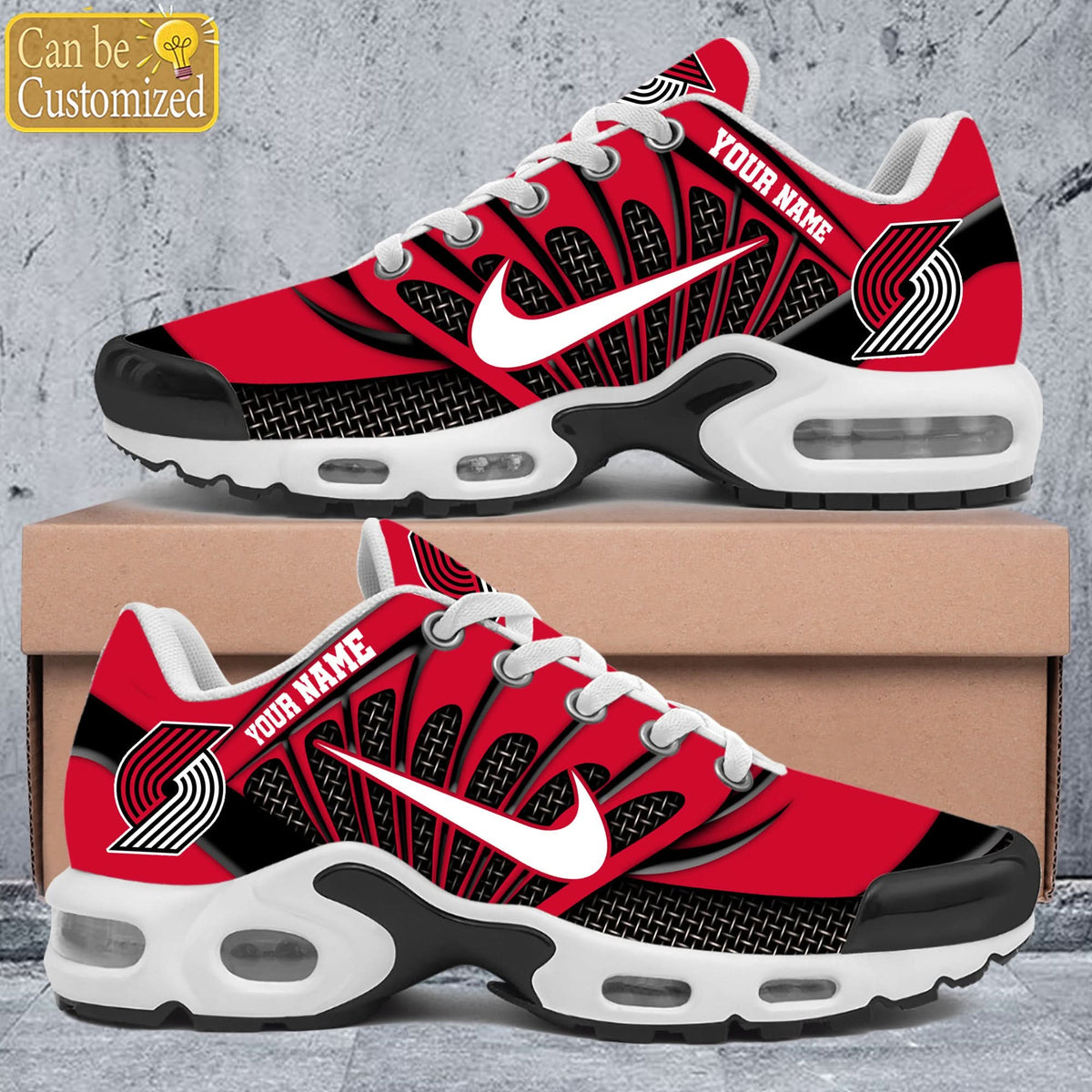 Portland Trail Blazers Premium A951 Shoes Personalized