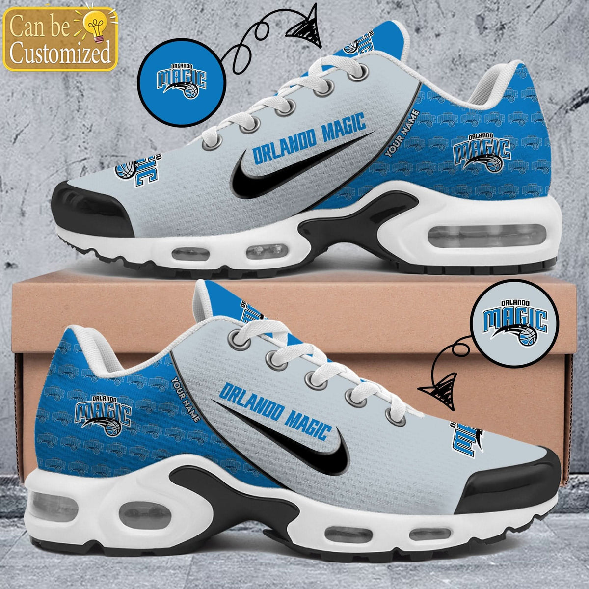 Orlando Magic Premium A951 Shoes Personalized