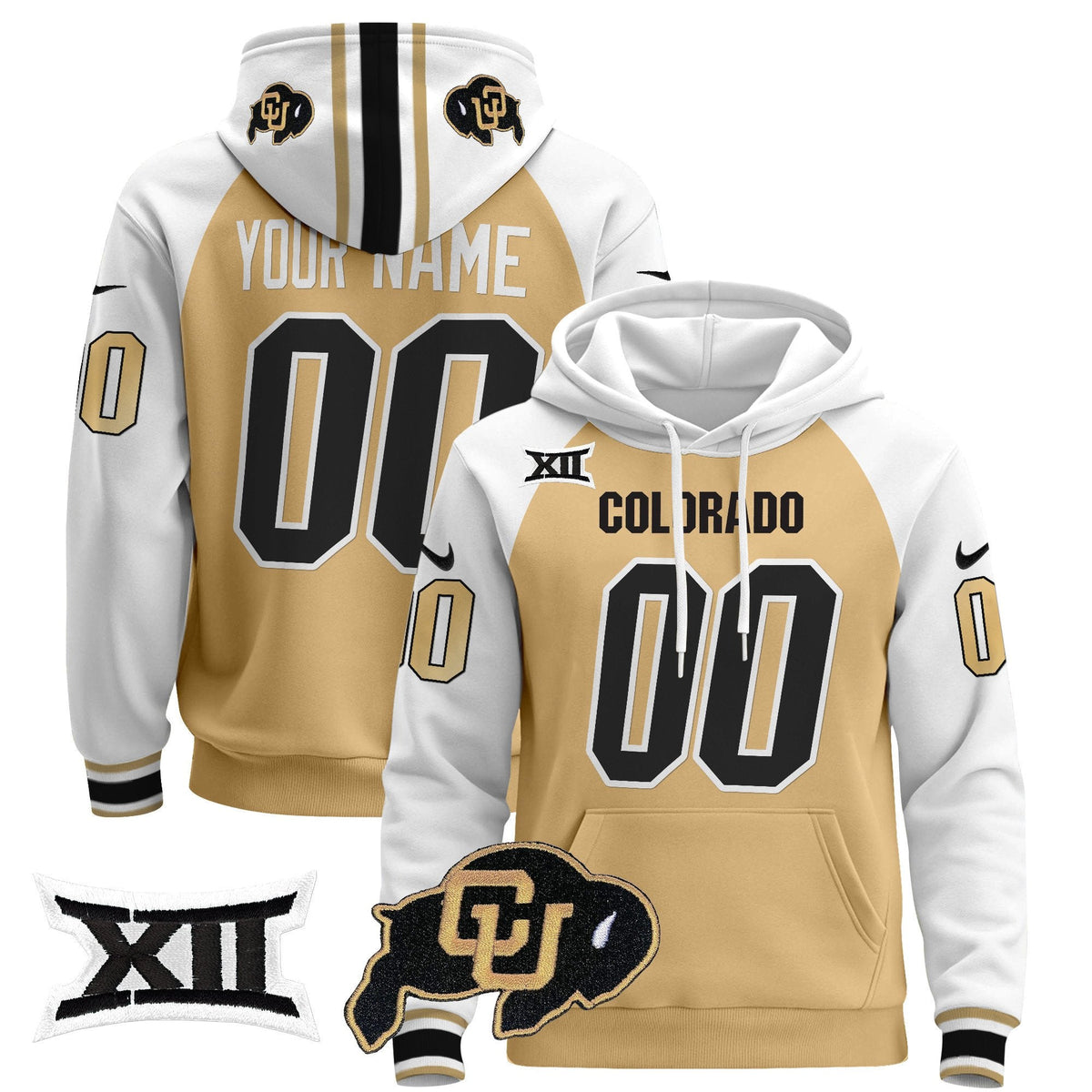 Colorado Buffaloes Custom Pullover Hoodie
