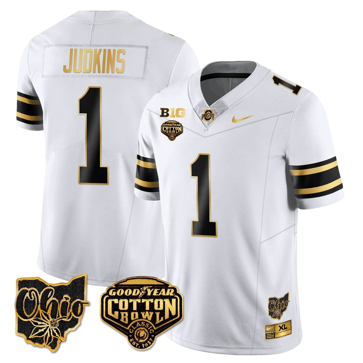 OSB 2024 Cotton Bowl Classic Jersey Gold