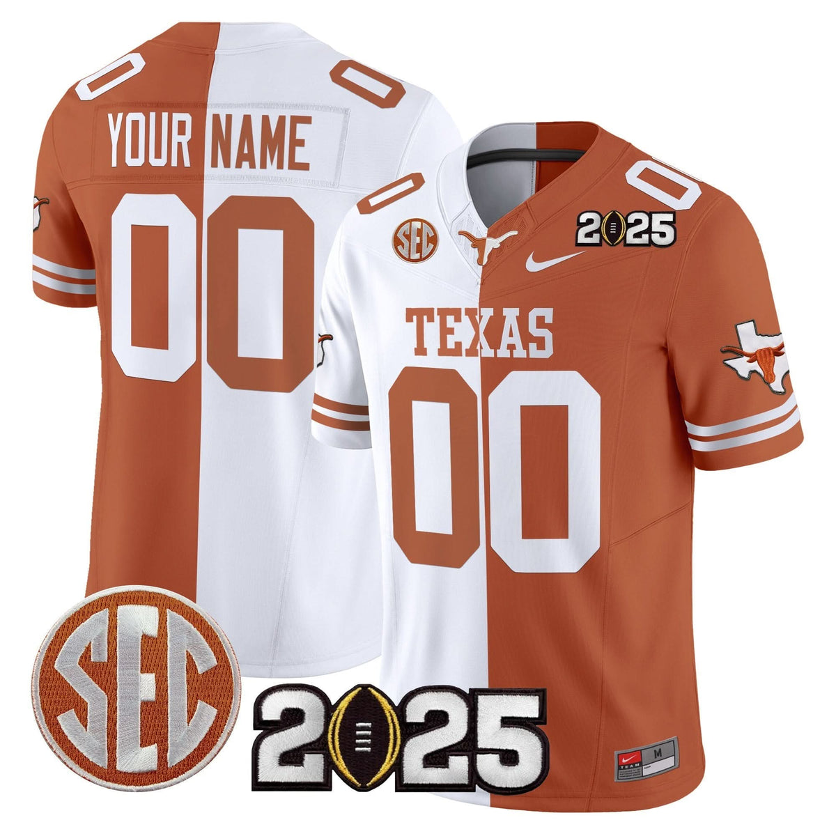TL 2025 CFP Final Patch Vapor Limited Custom Jersey
