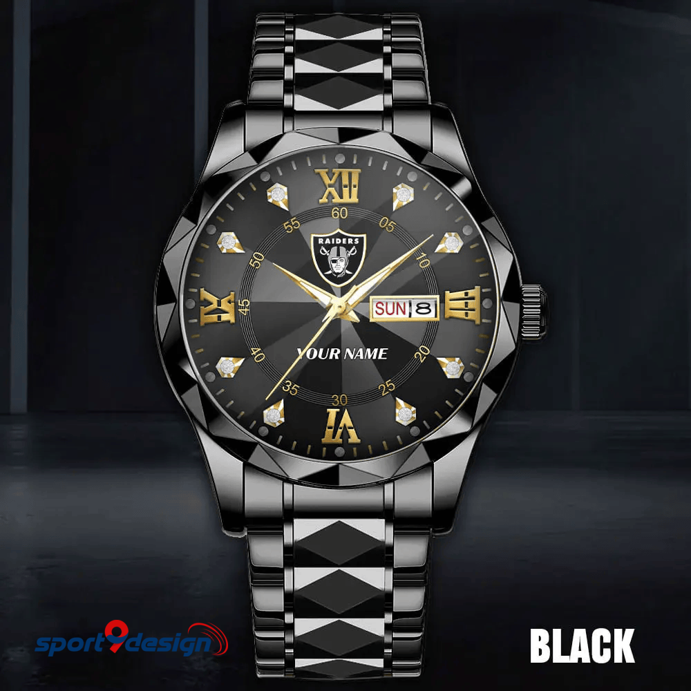 LVR - American Football Luxury Hand Watch All Team Custom Any Name Gift For Fan - Limited Edition