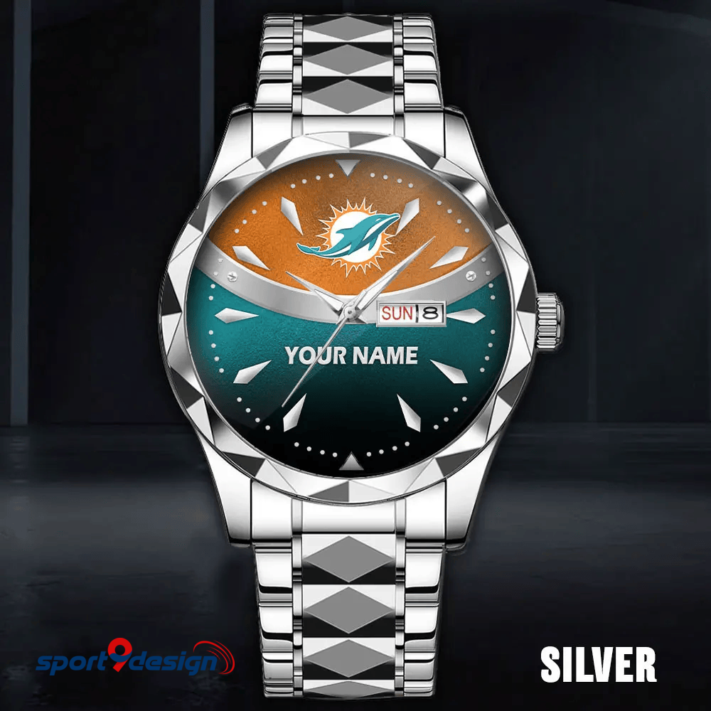 MD - American Football Luxury Hand Watch Custom Any Name Gifts For Fan-Limitted Edition