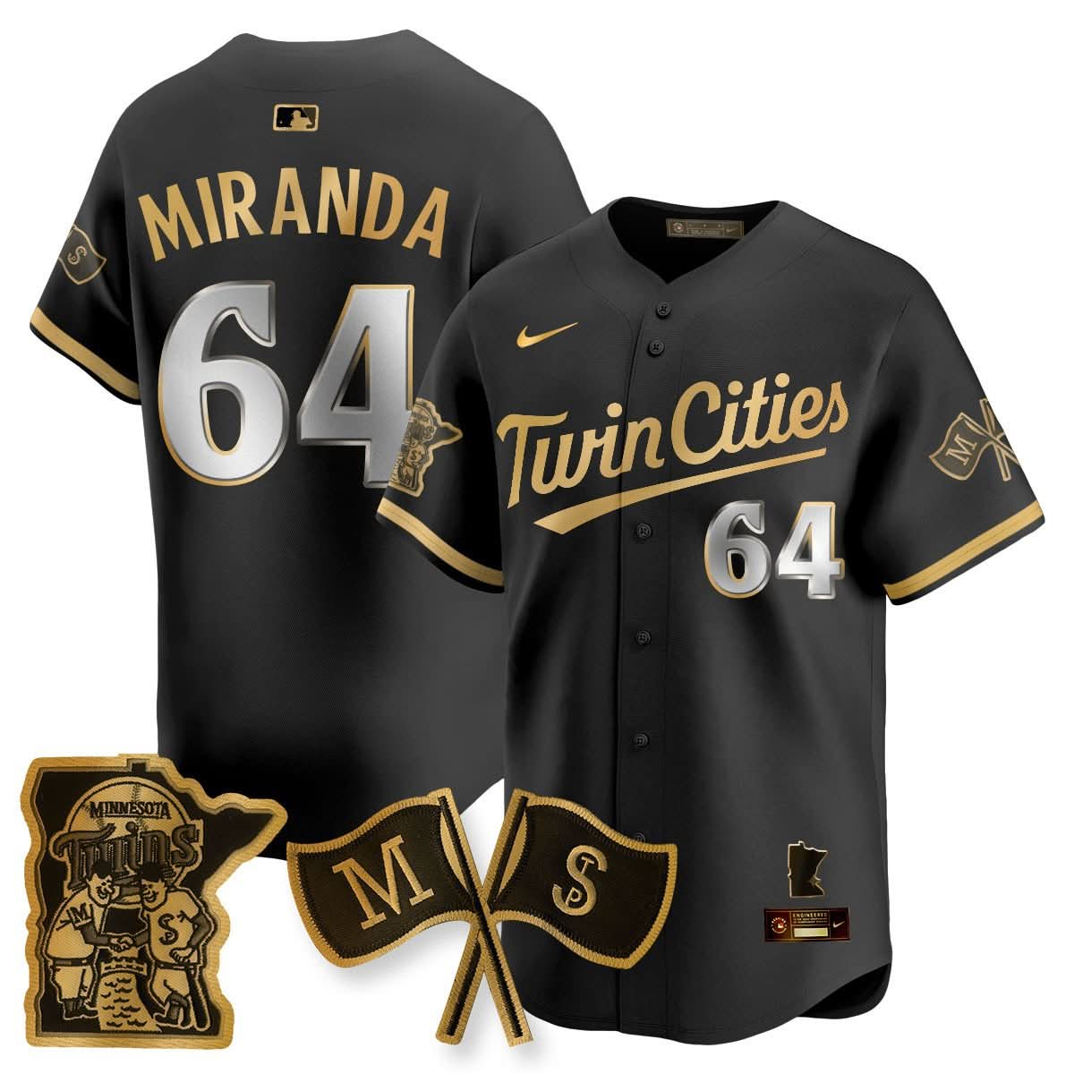 Men's Minnesota Twins Alternate Limited Jersey - All Stitched