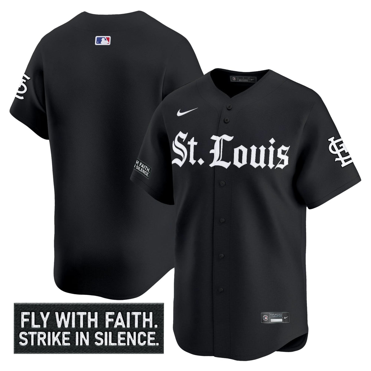 Men's St. Louis Cardinals 'Gothic Legacy Edition' Vapor Premier Limited Jersey - All Stitched