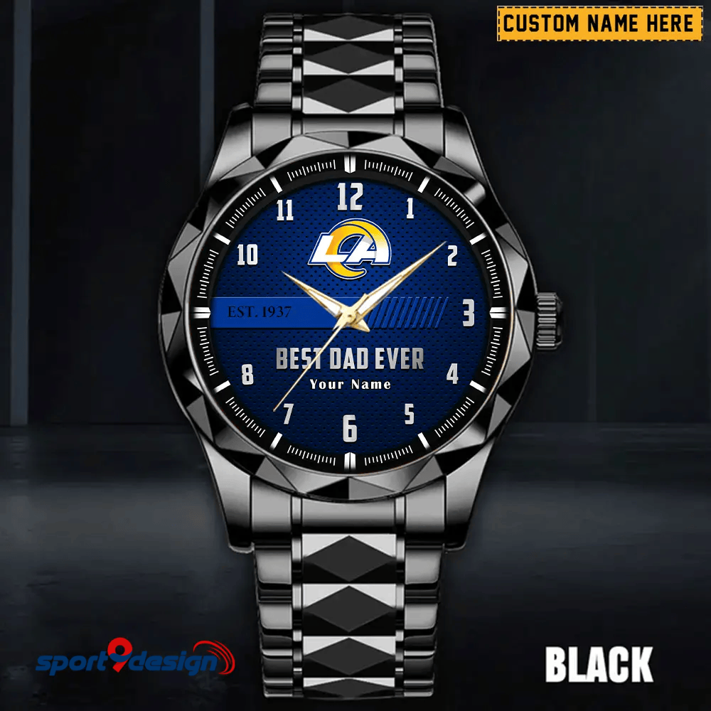 LAR Best Dad Ever Luxury Diamond Watch Father's Day Gift
