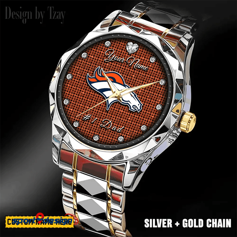 DB #1 Dad Luxury Diamond Watch Father's Day Gift