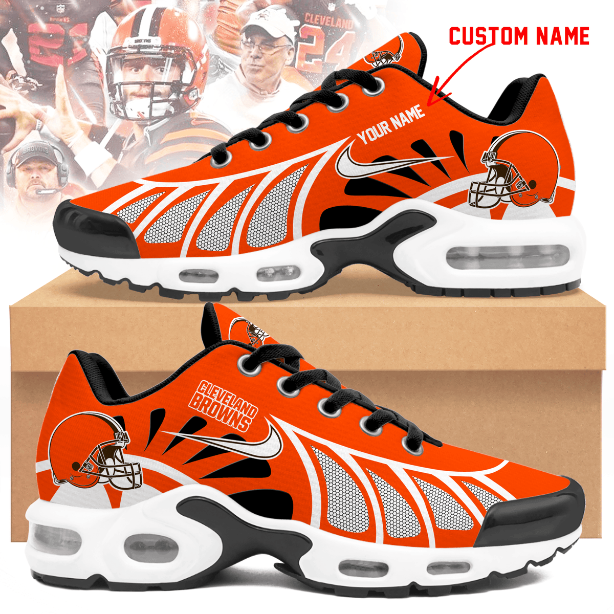 Cleveland Browns | Personalized Air Max Shoes Limited Edition TD 050625