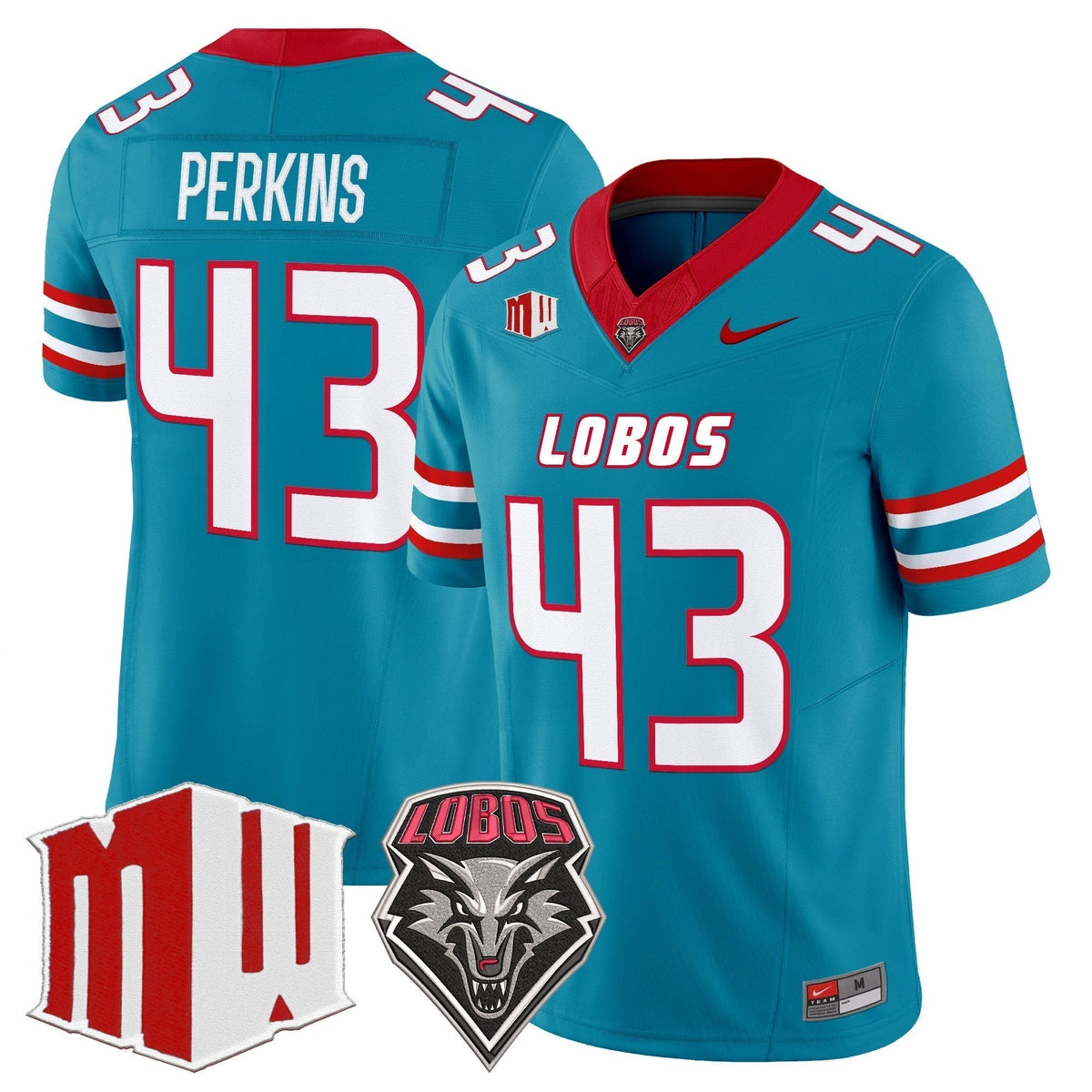Men's New Mexico Lobos 2025 Vapor Limited Jersey - All Stitched