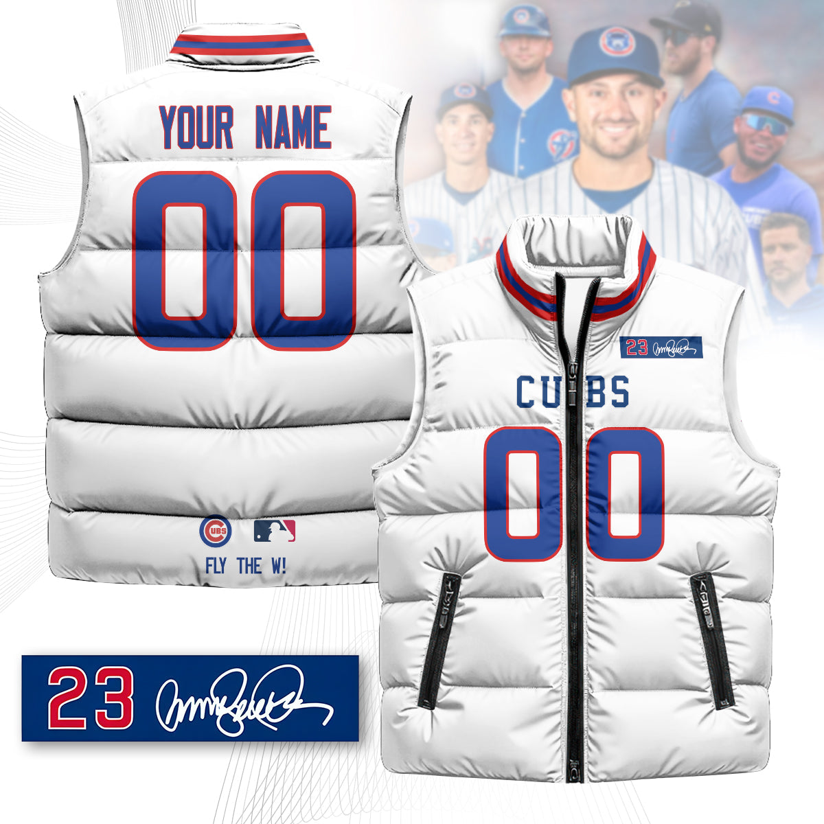 Personalized CC Unisex Puffer Vest