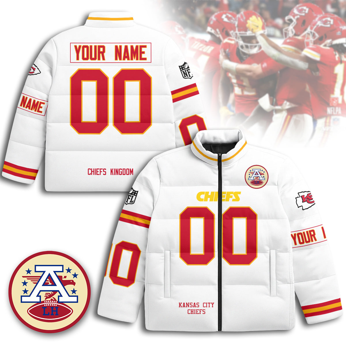 Personalized KCC Unisex Puffer Jacket