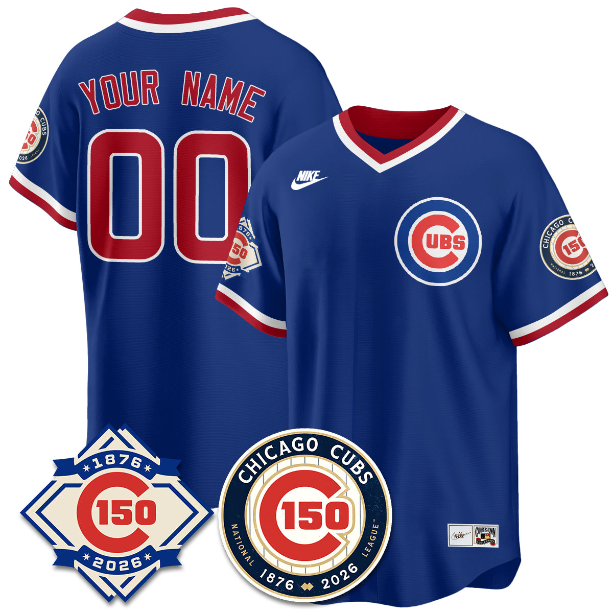 Custom CHC Throwback Vapor Limited Jersey - 150th Anniversary - Stitched