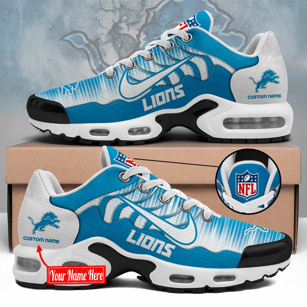 Detroit Lions 2025 New Shoes