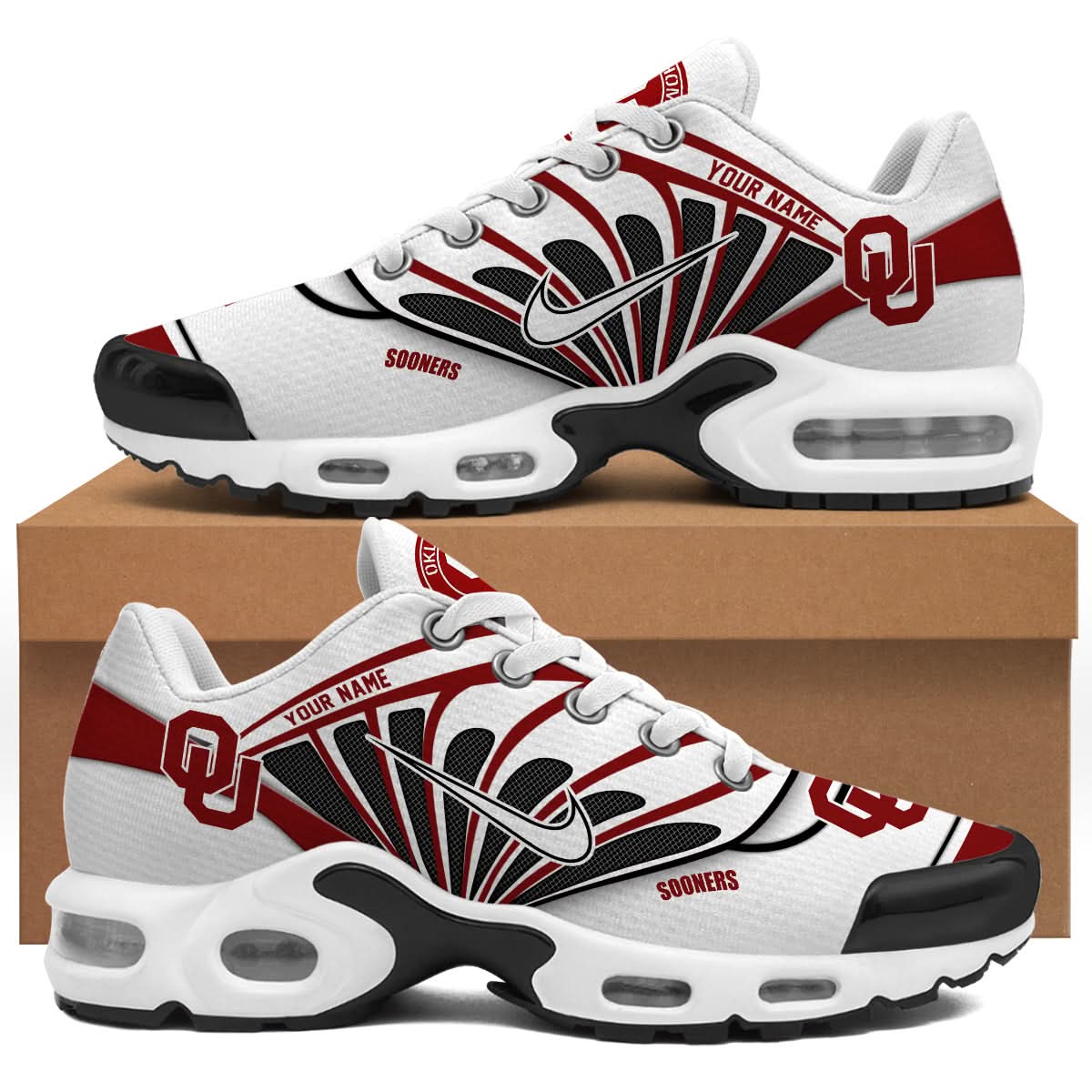 Sooners NCAA Air Max Plus Shoes - Limited