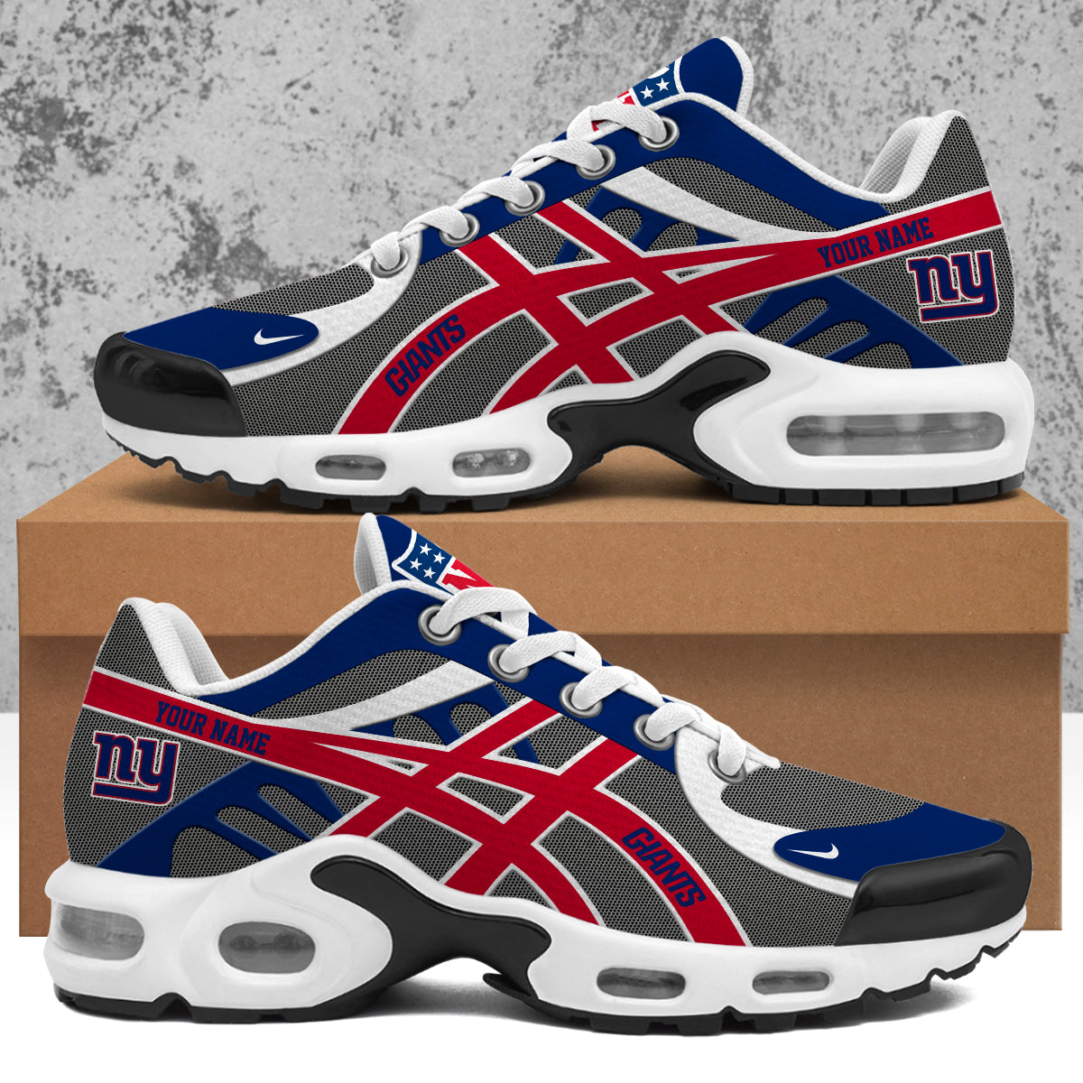 Personalized NYG Air Max Shoes