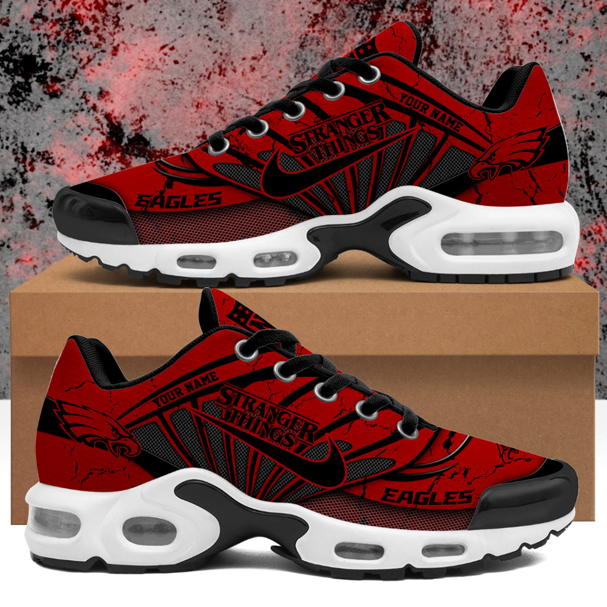 PHI Stranger Things Personalized Air Max Shoes