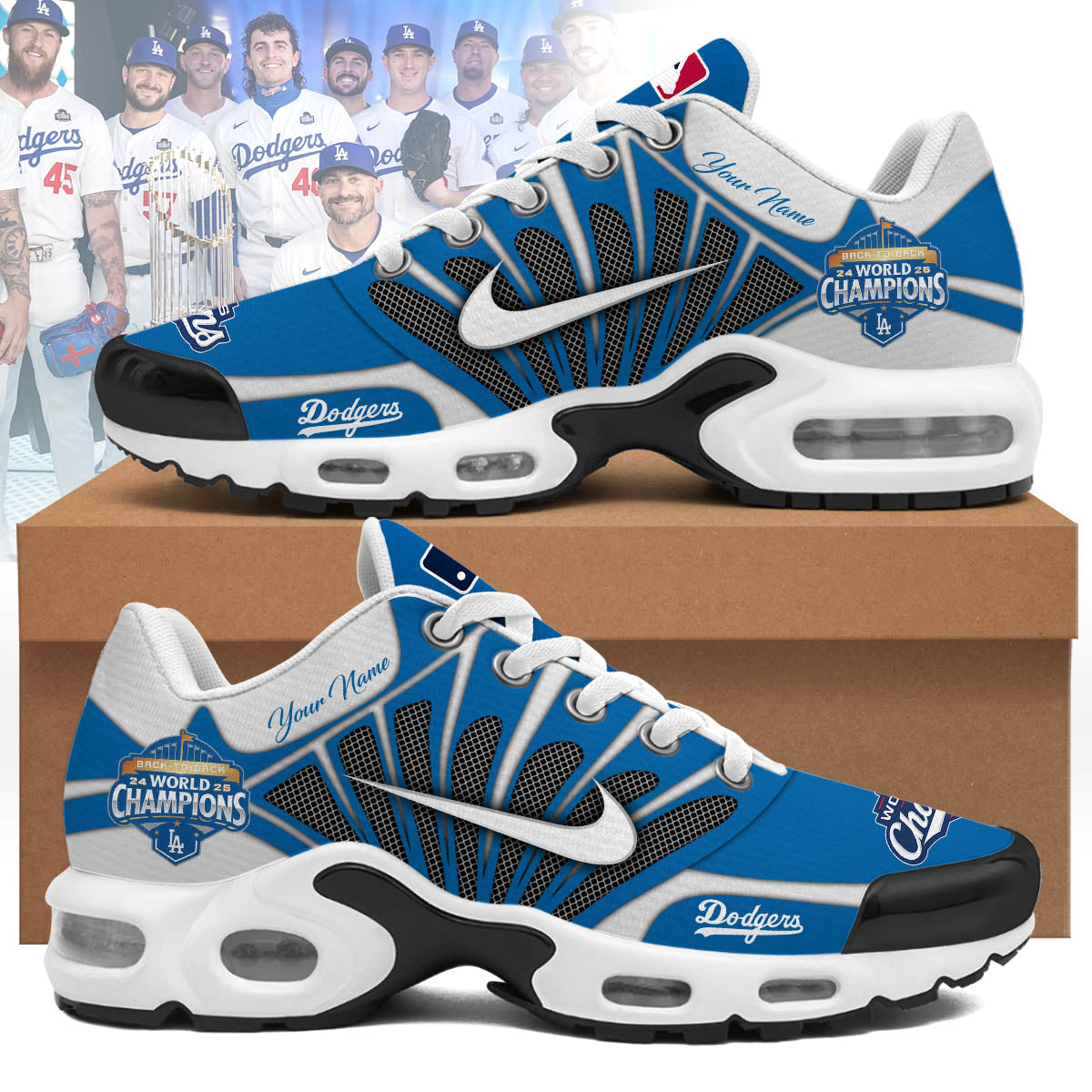 LAD World Series Champions Air Max Shoes