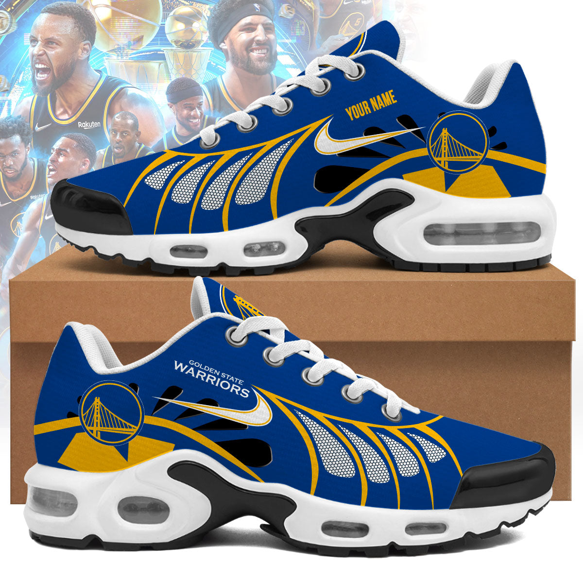 GSW | Personalized Air Max Shoes Limited Edition
