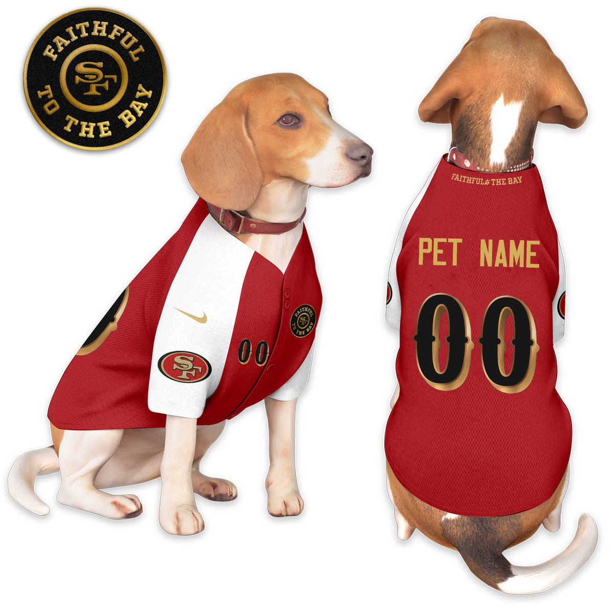SF “Rivalries” Pet Coat