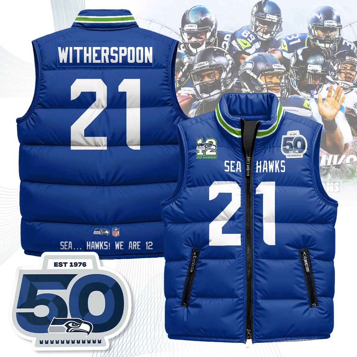 SEA Unisex Puffer Vest