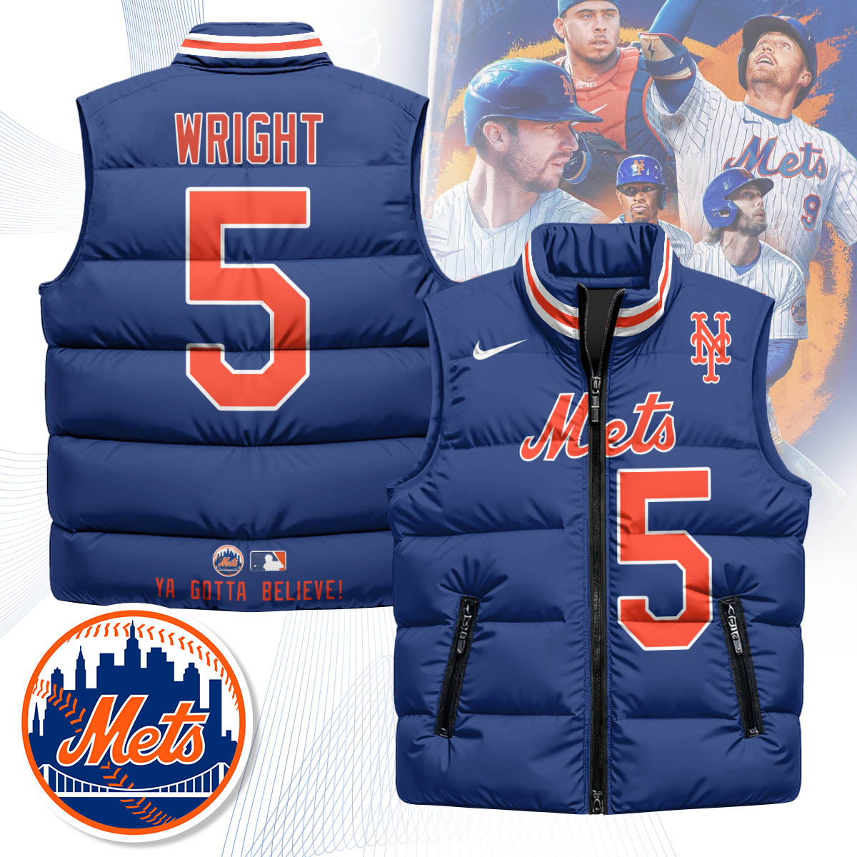 NYM Unisex Puffer Vest