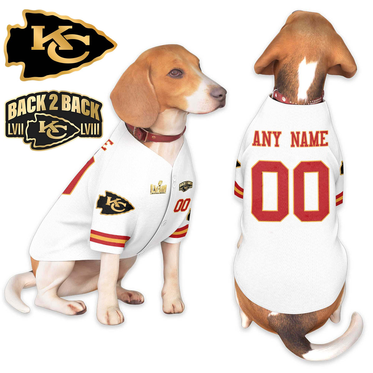 KCC Super Bowl Champions Pet Coat - Gifts for Pet Lovers