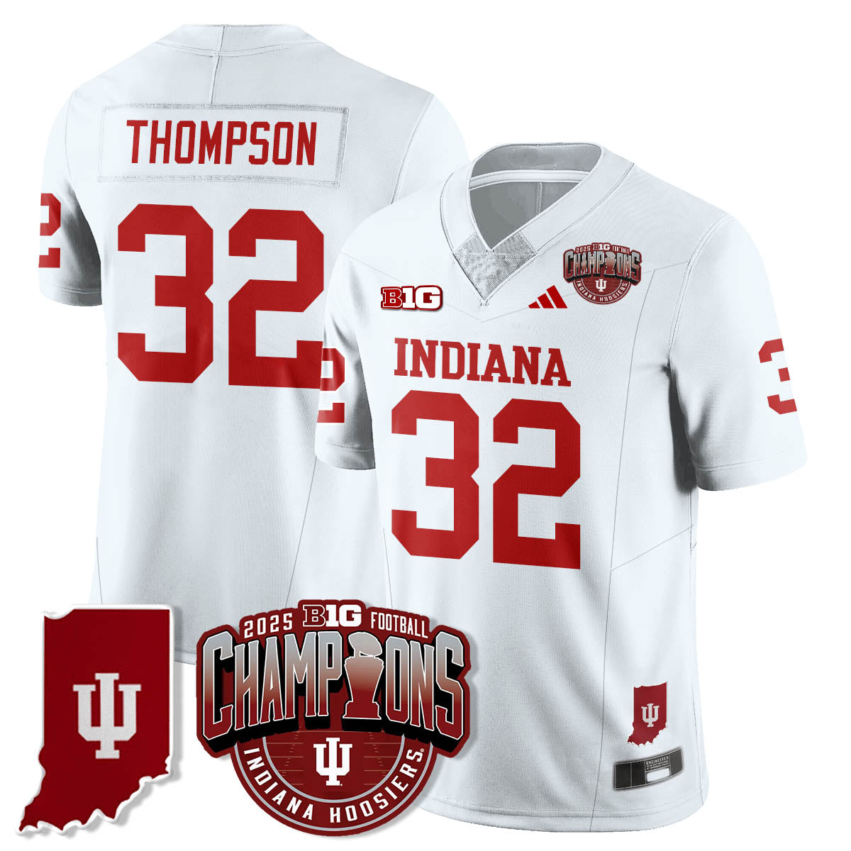 IND Vapor Limited Football Jersey - Big 10 Champions