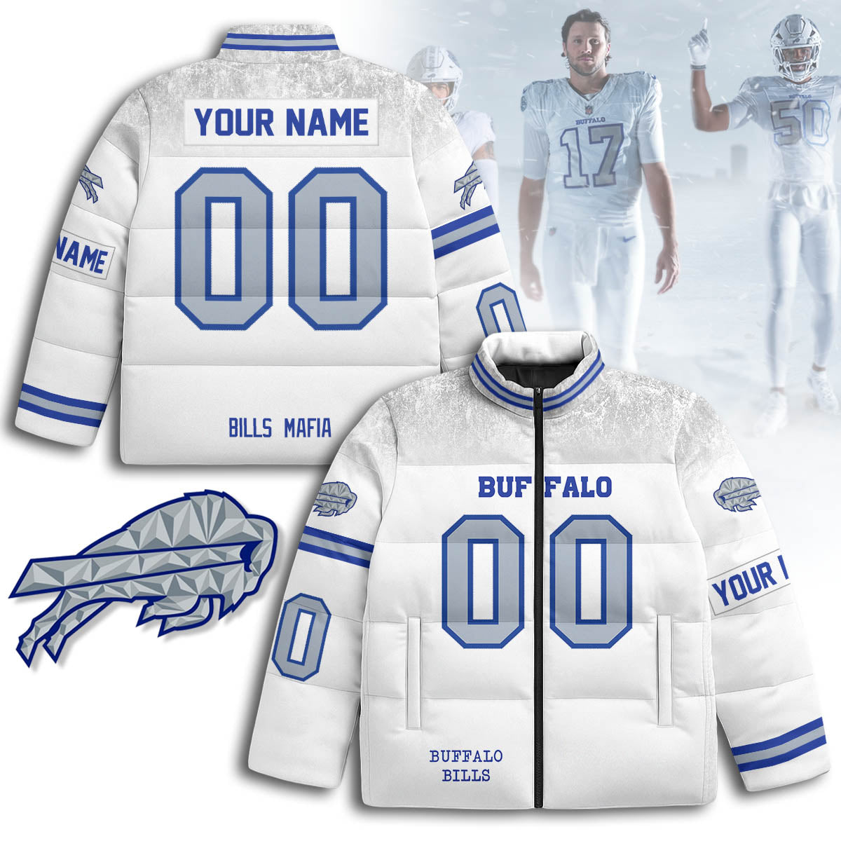 Personalized BB Rivalry Series Puffer Jacket