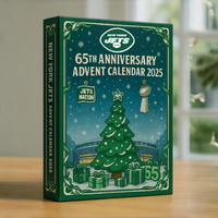 New York Jets Advent Calendar -- The One With 24 Little Doors