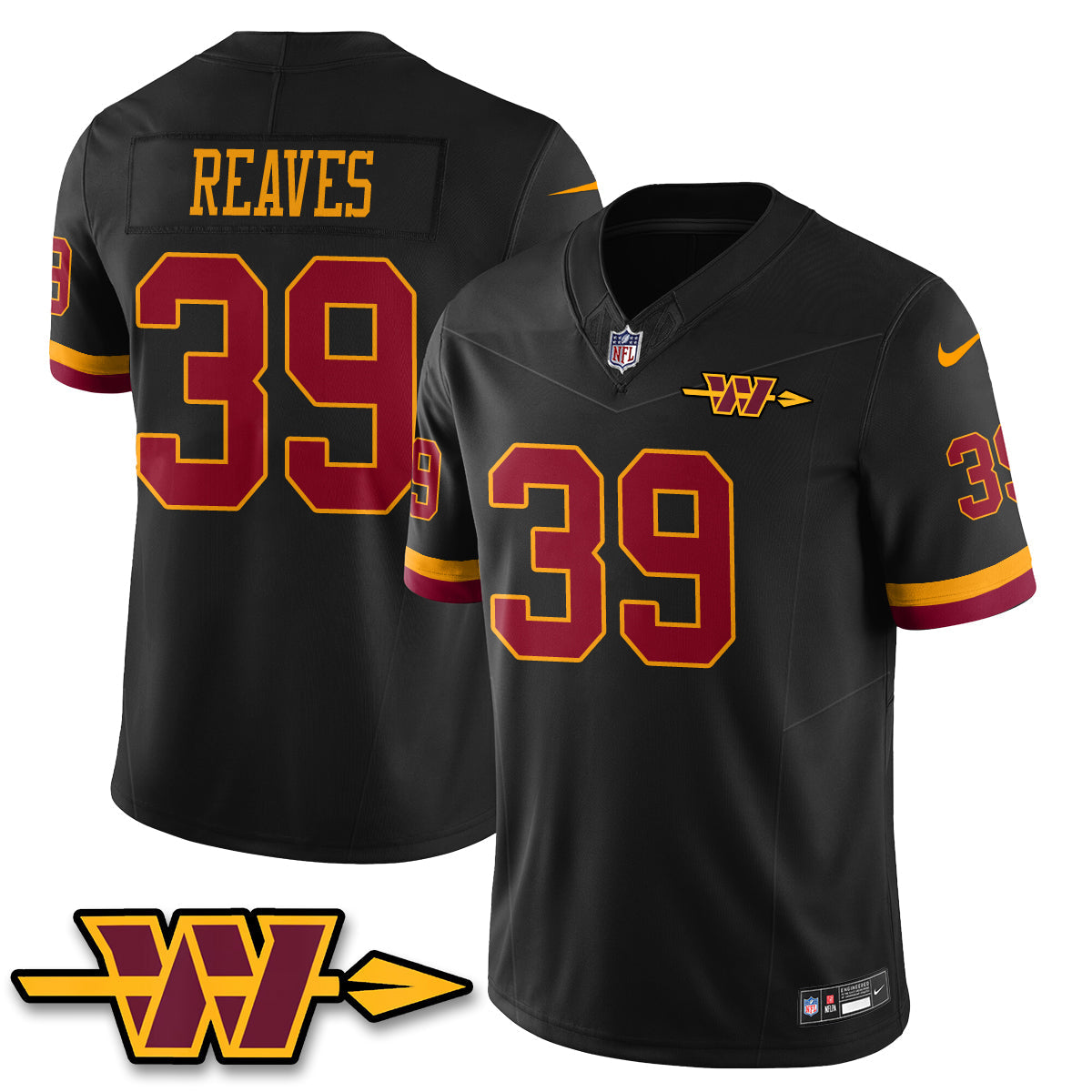 WAS Hail Raiser Vapor Jersey - Stitched