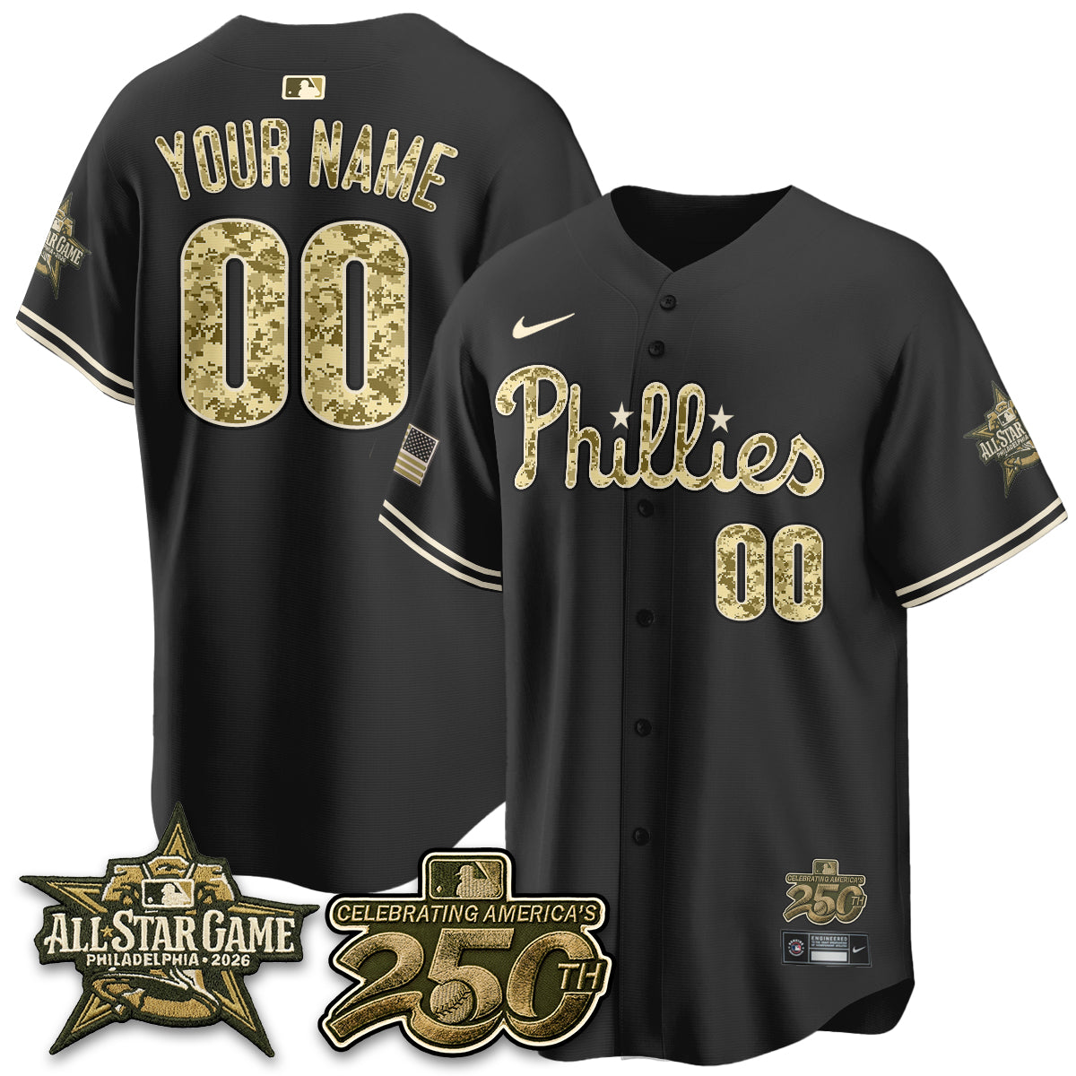 PHI 2026 Armed Forces Day Custom Jersey V3 - Stitched