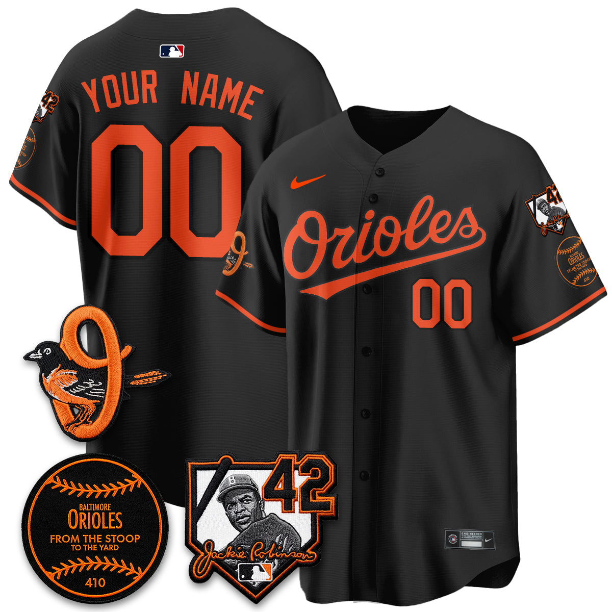 BAL 2026 Jackie Robinson Day Vapor Limited Custom Jersey - Stitched