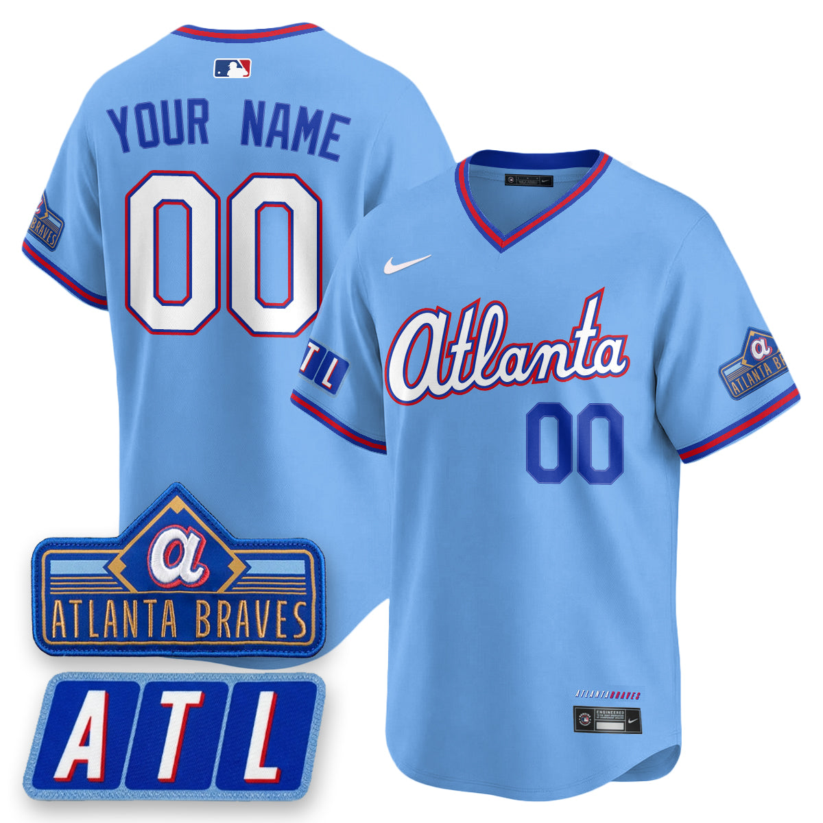 ATL 2026 City Connect Vapor Limited Custom Jersey - Stitched