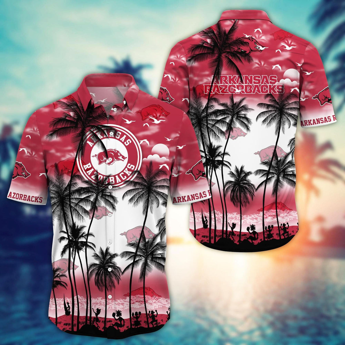 Arkansas Razorbacks - Trending Aloha Shirt Summer