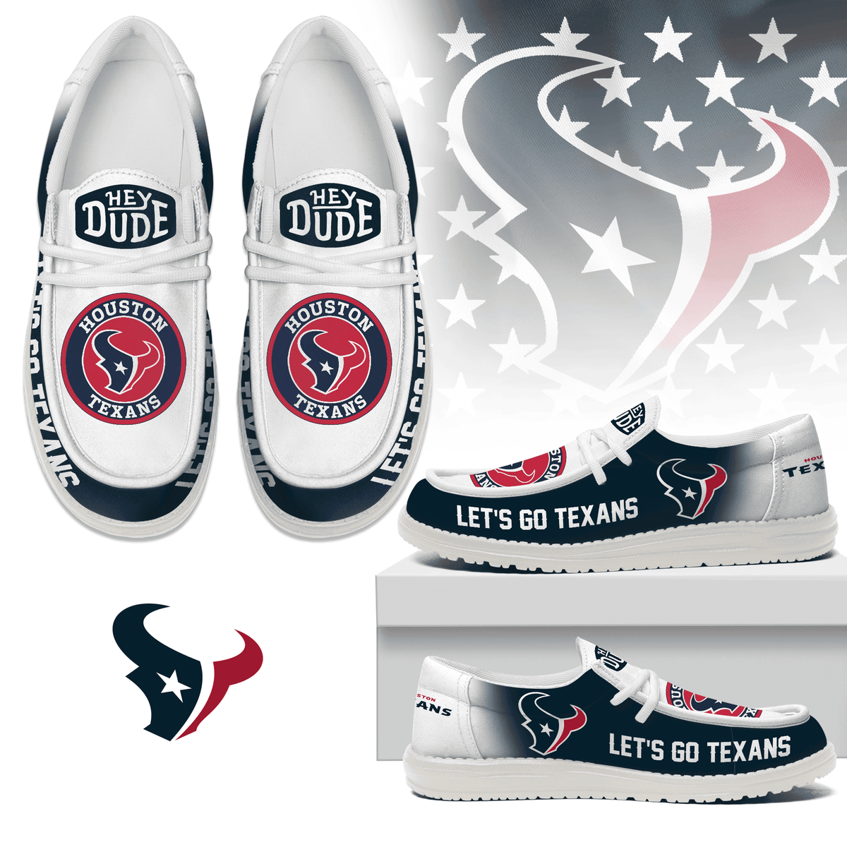 Houston Texans | Premium Loafer Shoes NY