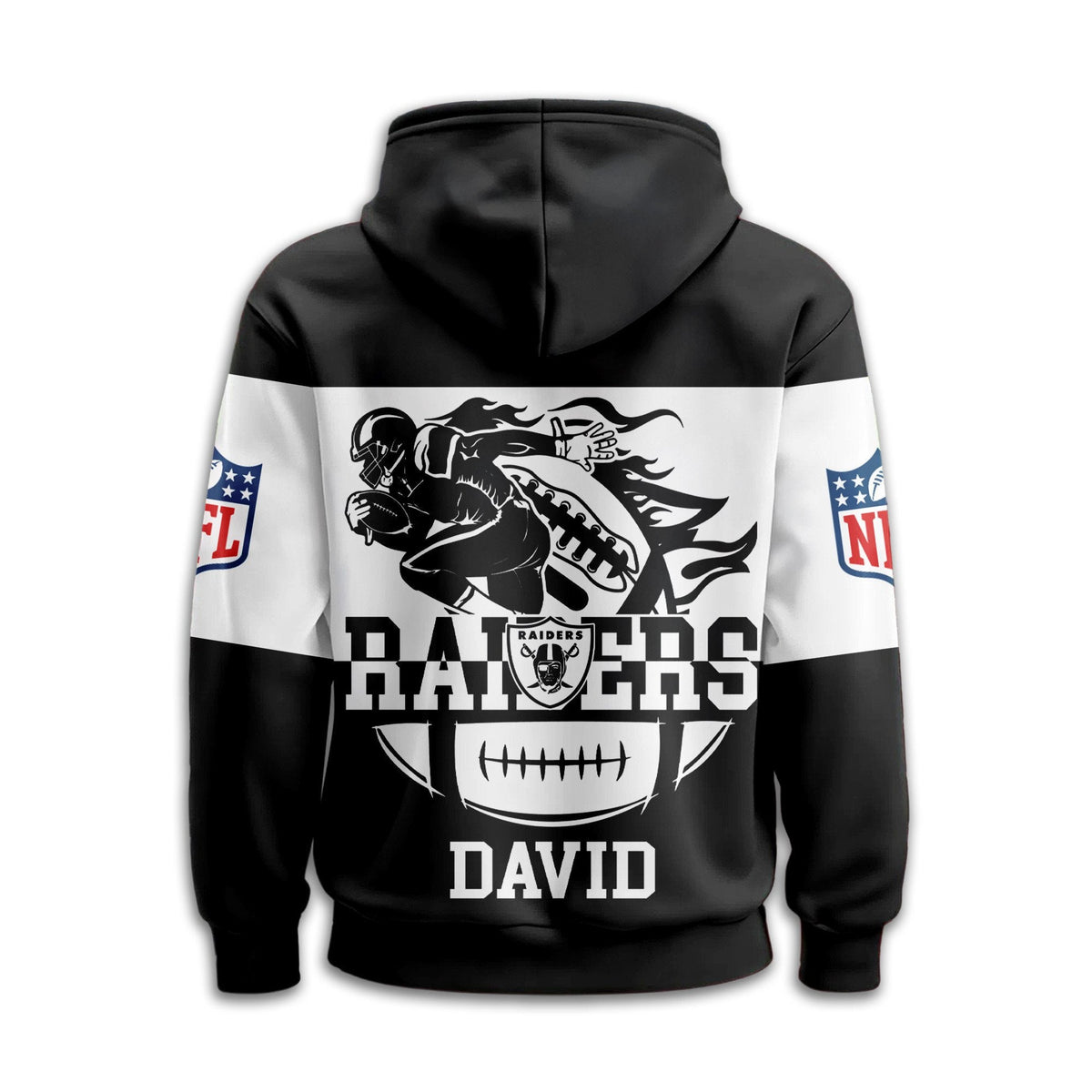 Las Vegas Raiders | Premium Touchdown Spirit Personalized Hoodie TD