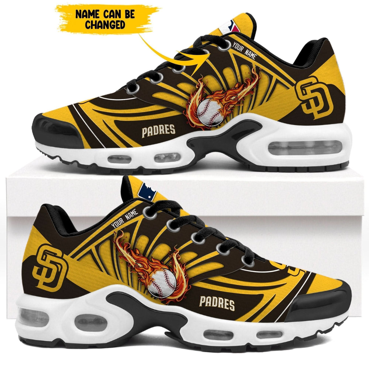 San Diego Padres | Personalized Air Max Shoes Limited Edition