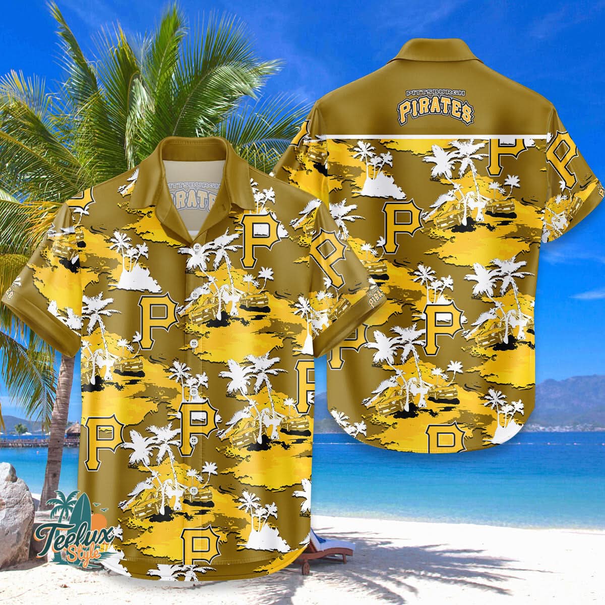 Pittsburgh Pirates | MH MLB Hawaiian Shirt 8
