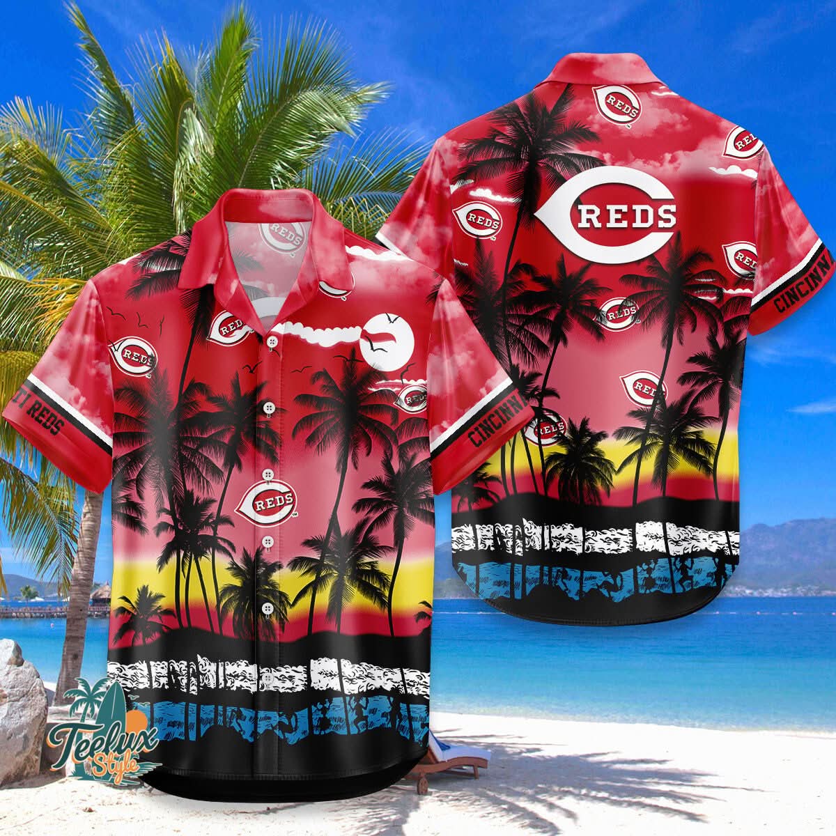 Cincinnati Reds | MH MLB Hawaiian Shirt 6